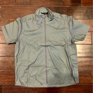 French Connection Men’s Casual Short Sleeve Jacket